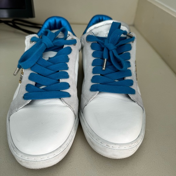 EUC Zadig and Voltaire Flash Lightning Flat Studs Platform Sneakers. Authentic. - Picture 6 of 12